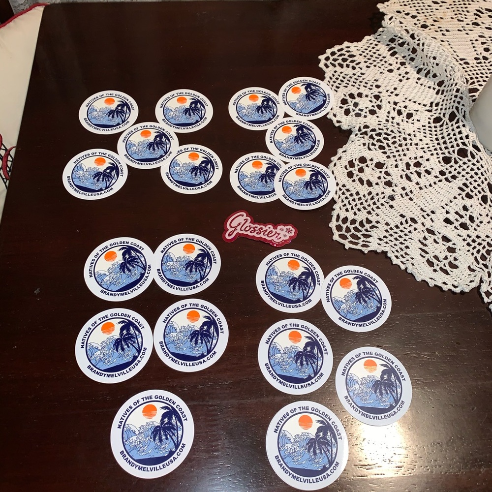 Brandy melville 20 stickers bundle